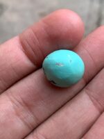 11.34ct Afghan Turquoise Cabochon - Image 7