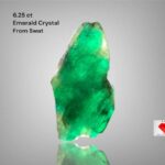 6.25 Carat Emerald Crystal from Swat, Pakistan – Natural Untreated Green Beryl