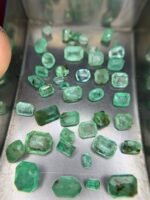 Brilliant 20.74ct Faceted Chitral Emerald - Image 11
