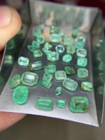 Brilliant 20.74ct Faceted Chitral Emerald - Image 13