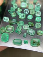 Brilliant 20.74ct Faceted Chitral Emerald - Image 14