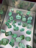 Brilliant 20.74ct Faceted Chitral Emerald - Image 10
