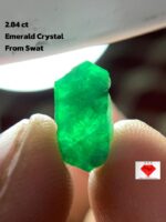 2.84 ct Swat Emerald Crystal – A Rare Gem from Pakistan