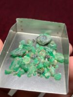 34.85ct Laghman Emerald Rough Lot – Natural Crystal Form - Image 3