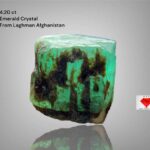4.20 Carat Natural Emerald Crystal from Laghman, Afghanistan – Untreated Green Beryl