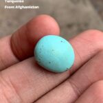 Elegant 11.35ct Afghan Turquoise Cabochon – Natural Gemstone Treasure