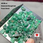 Unearthing Natural Brilliance: 49.96ct Swat Emerald Rough