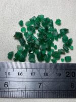 Raw Elegance in Quantity: 37.24 Carat Emerald Rough Lot from Swat Valley - Image 2