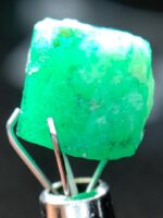 Vibrant 5.15ct Swat Emerald Crystal – Compact Power in a 8x8x7mm Form - Image 3