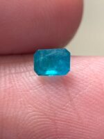 Most Rare Bluish Green Hauyne from Badakhshan – 0.270 ct Collector’s Gem - Image 4