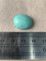 Elegant 11.35ct Afghan Turquoise Cabochon – Natural Gemstone Treasure - Image 9