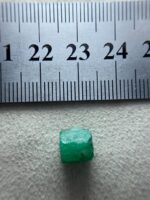 Vibrant 5.15ct Swat Emerald Crystal – Compact Power in a 8x8x7mm Form - Image 9