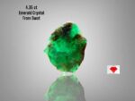 Magnificent 4.35ct Emerald Crystal from Swat Valley, Pakistan