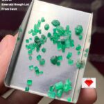 12.25 Carat Emerald Rough Lot from Swat — Natural Brilliance in Its Purest Form