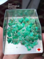 A Glimpse into Panjshir’s Hidden Treasures: 31.0ct Emerald Rough Lot
