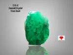 2.15ct Swat Emerald Crystal — A Vibrant Green Gem from Pakistan’s Emerald Valley