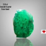 2.15ct Swat Emerald Crystal — A Vibrant Green Gem from Pakistan’s Emerald Valley
