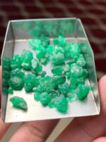 Natural 46.10 Ct Swat Emerald Rough Lot – Compact & High-Depth Crystal - Image 3