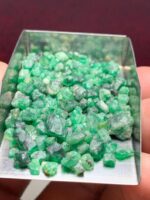 Spotlight on a 68.17ct Swat Emerald Rough: Untouched Beauty in Its Purest Form - Image 5