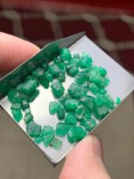 Natural 46.10 Ct Swat Emerald Rough Lot – Compact & High-Depth Crystal - Image 9