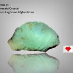 67.00 Carat Emerald Crystal from Swat, Pakistan – Untreated Collector’s Grade Green Beryl
