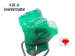 Natural 4.35ct Swat Emerald Crystal – Untouched Beauty in 8x10x7mm
