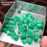 40.15 Ct Swat Emerald Rough Lot – Elongated Form with Strong Depth