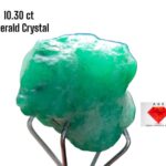 Exquisite 10.30 ct Swat Emerald Crystal: A True Natural Treasure