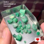 Discovering a 52.40 ct Rough Emerald from Swat Valley