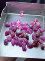 36.80ct Afghan Ruby Rough Lot – Compact Crystals with Rich Natural Color - Image 4