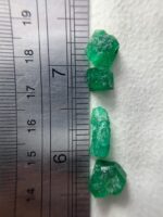 15.370ct Swat Emerald Rough Lot – Natural Green Crystals (15.33 x 9.06 x 5.47mm) - Image 8