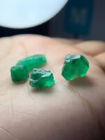 15.370ct Swat Emerald Rough Lot – Natural Green Crystals (15.33 x 9.06 x 5.47mm) - Image 10