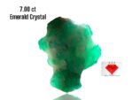 Discover the Beauty of the 7.00 ct Swat Emerald Crystal: A True Natural Wonder