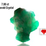 Discover the Beauty of the 7.00 ct Swat Emerald Crystal: A True Natural Wonder
