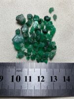 34.40ct Swat Emerald Rough Lot – A Gem Born of the Mountains - Image 2