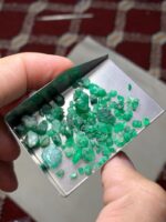 34.40ct Swat Emerald Rough Lot – A Gem Born of the Mountains - Image 3