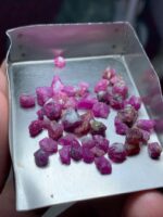 36.80ct Afghan Ruby Rough Lot – Compact Crystals with Rich Natural Color - Image 5