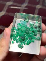 34.40ct Swat Emerald Rough Lot – A Gem Born of the Mountains - Image 7