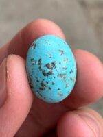 Majestic Afghan Turquoise: 19.86 Carats of Natural Splendor - Image 10