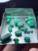 35.35ct Swat Emerald Rough Lot – Untouched Beauty in Natural Green - Image 2