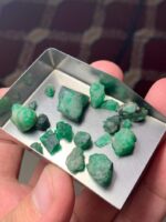 A Majestic 53.90-Carat Emerald Rough Lot from Swat Valley - Image 11