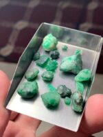 A Majestic 53.90-Carat Emerald Rough Lot from Swat Valley - Image 3