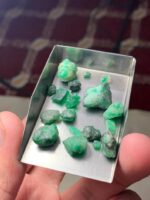 A Majestic 53.90-Carat Emerald Rough Lot from Swat Valley - Image 4