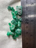 35.35ct Swat Emerald Rough Lot – Untouched Beauty in Natural Green - Image 8