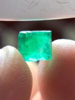 Pure Elegance in Green: 2.06 Carat Emerald Crystal from Swat Valley, Pakistan - Image 11