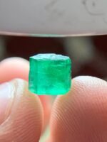 Pure Elegance in Green: 2.06 Carat Emerald Crystal from Swat Valley, Pakistan - Image 7