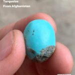 Afghan Turquoise in Its Finest Form: 16.89ct Cabochon Showcase