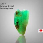 2.50ct Laghman Emerald Crystal: Afghan Elegance in a Compact Form