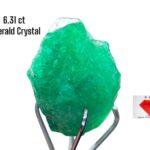 Vibrant 6.31ct Swat Emerald Crystal – A Natural Jewel of the Mountains