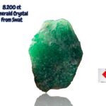 8.200ct Swat Emerald Crystal – Majestic Natural (14.16 x 11.36 x 9.32mm)